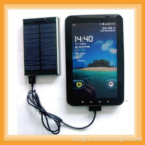 New design solar charger adopts 24% high efficiency solar panel